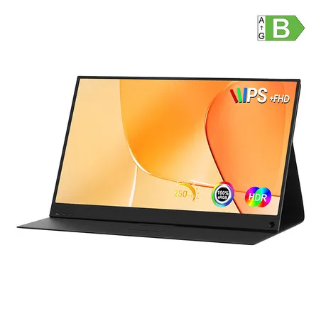 ZEUSLAP P15AT Portable Monitor with a 15.6" Touchscreen